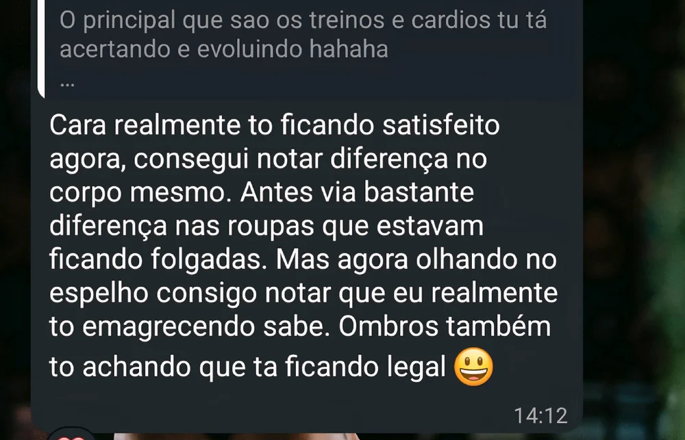 Depoimento de aluno 22